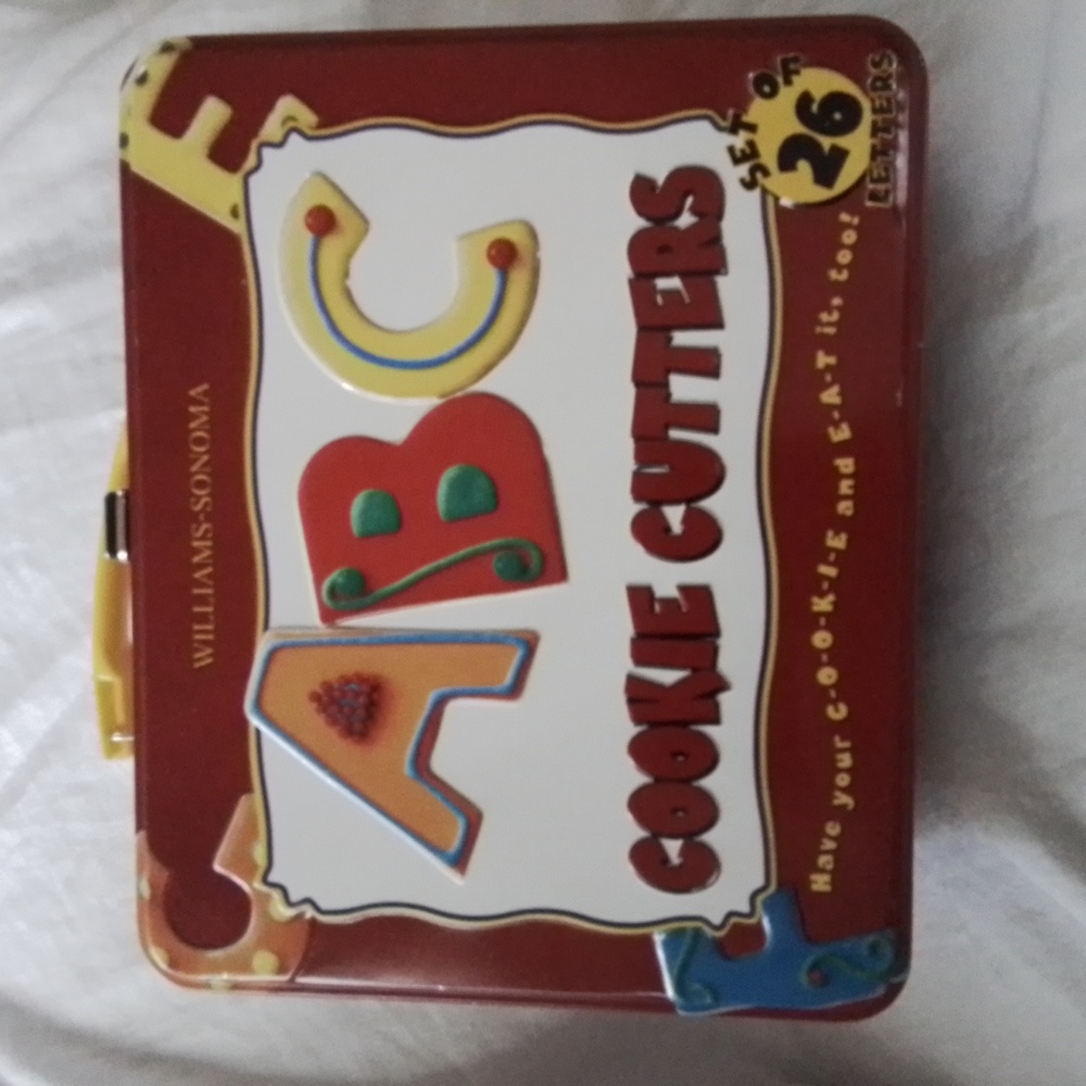 William-Sonoma ABCs Cookie Cutters